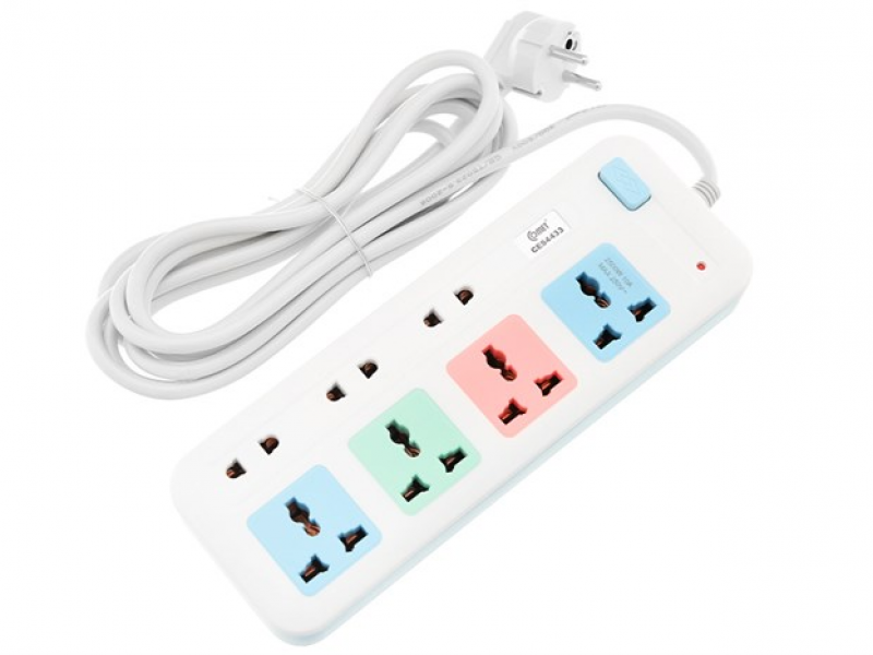 Ổ cắm điện Comet 7 lỗ 3m CES4433