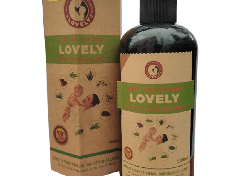 Nước tắm thảo dược Lovely - Dành cho mẹ sau sinh 500ml  Ấn vào để coppy