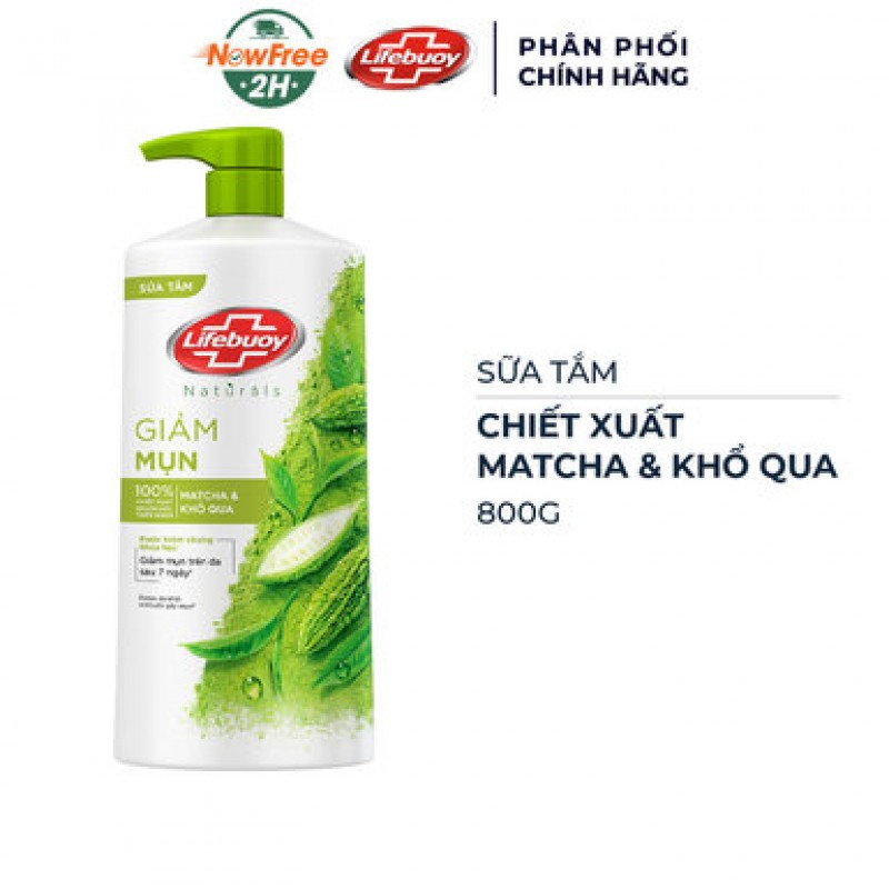 Sữa Tắm Lifebuoy Detox Matcha & Khổ Qua 800g
