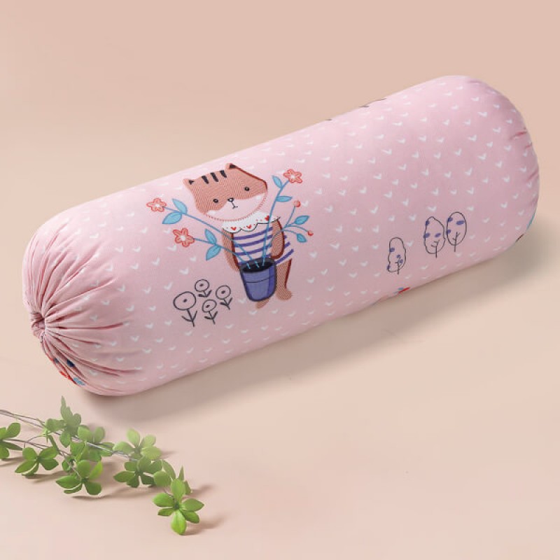 Gối ôm nhỏ cho bé Animo B2203_HV011 (17x38cm,Hồng)