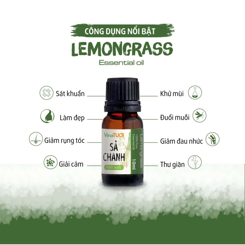 Tinh dầu chanh sả lemongrass